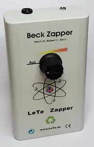 Lete® Blutzapper ( Beck-Zapper ) nach Dr. Beck, ca. 27V, Gel Elektroden - Bild 1 von 3