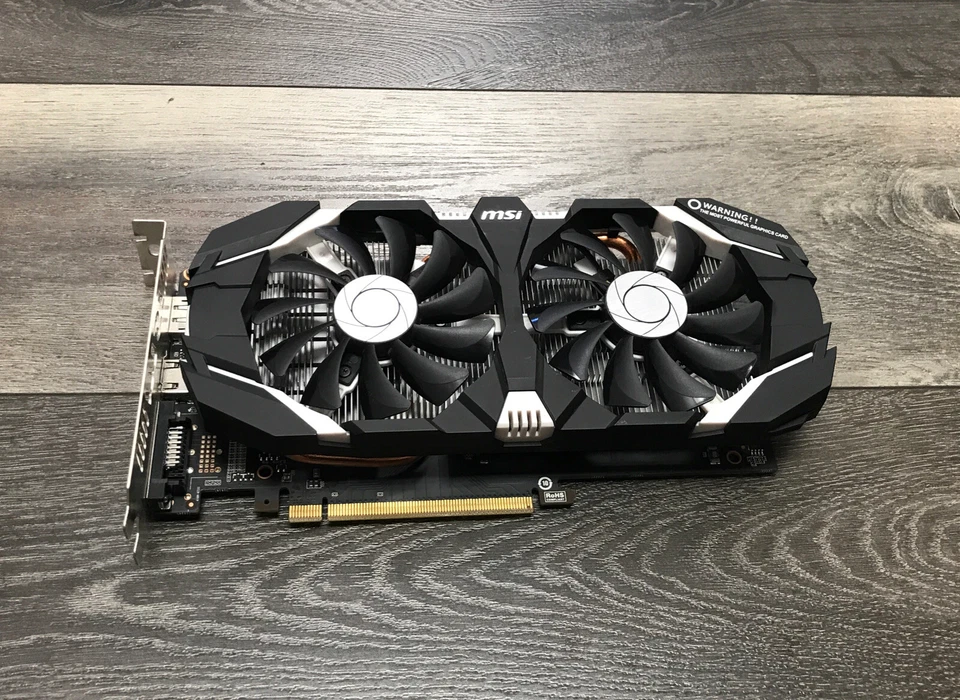 MSI Geforce GTX 1060 3GT OC 3GB Gaming Video Graphics Card #N-29 - Image 1 of 2