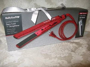 Alisadora BaByliss Pro Edición Limitada Deco Cord 1" con Recortadora GRATIS. Nuevo.0 - Imagen 1 de 3