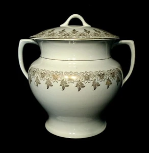 "TUREEN SOPA HOMER LAUGHLIN DE COLECCIÓN CON TAPA - GRANDE 11" DE DIÁMETRO - ¡BONITA! - Imagen 1 de 5