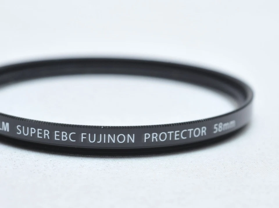 Fuji Fujifilm OEM 58mm Super EBC Fujinon Protector Lens Filter - Image 1 of 1