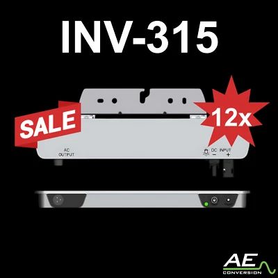 *B2C* 12x AEconversion Microwechselrichter 300W