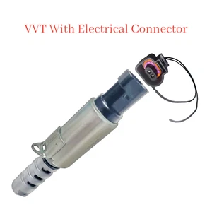 VVT Variable Valve Timing Solenoid & Electrical Connector Fits Audi VW 2006-2015 - Picture 1 of 8