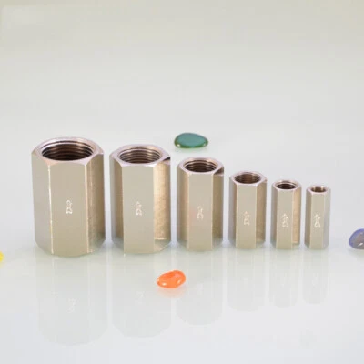 1PC Full Brass Check Valve Plating Gas Liquid One Way Non Return Device - Image 1 of 4