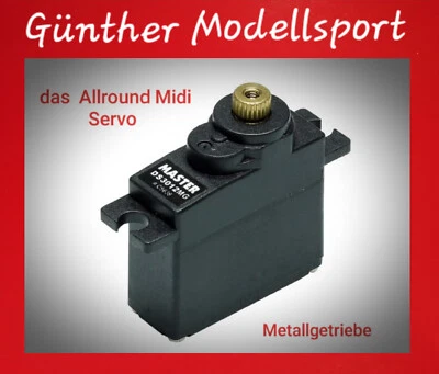 MASTER Servo DS3012 MG, Metallgetriebe, 12mm Breite,  C5638 Günther Modellsport - Bild 1 von 3