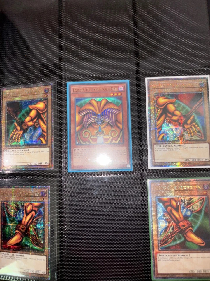 Yu-Gi-Oh! TCG Exodia Set (Exodia, Left Arm, Left Leg, Right Arm, Right Leg)... - Image 1 of 1