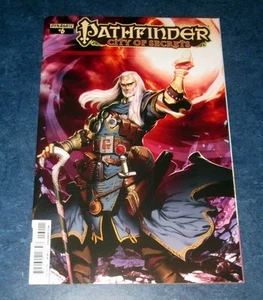 PATHFINDER ciudad de secretos #6 A GENZOMAN PRIMERA impresión CÓMIC DINAMITA con póster de mapa - Imagen 1 de 1