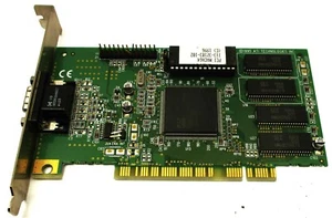 Vintage 1995 ATI MACH64 PCI VGA Video Card PN 109-32100-20 Tested - Picture 1 of 5