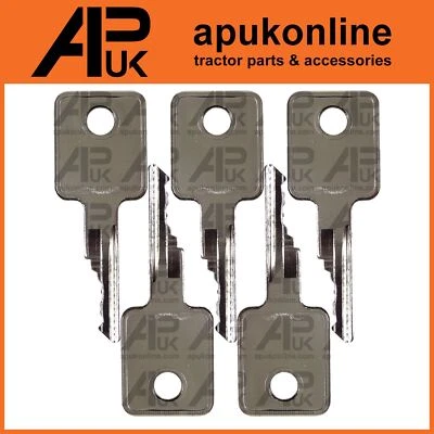 5 llaves de interruptor de encendido para tractor Case International IH 5130 5140 5150 5220 5230 Foto 1 de 3