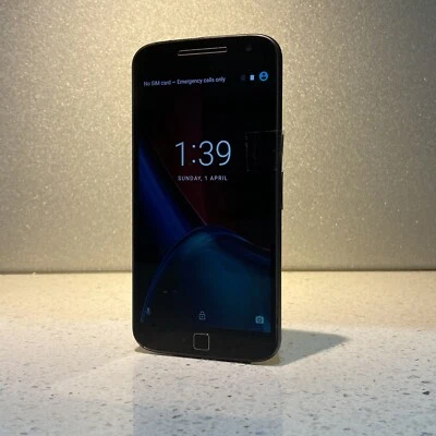 Motorola G4 Plus - 16GB - XT1642 - black - #92 /DO - Image 1 of 4