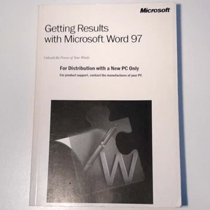 Works Companion 95 / Results With Word 97 Combo Book Manual Only - Picture 1 of 2