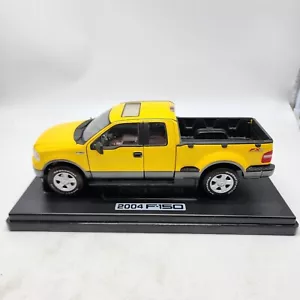 BEANSTALK 1/18 YELLOW 2004 FORD F-150 FX4 PICK UP TRUCK USED VERY NICE *READ* - Picture 1 of 13