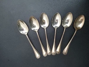 6 STERLINGSILBER LÖFFEL T. S. CO - SCHÖNER ZUSTAND   - Bild 1 von 8