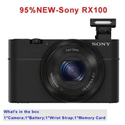 Sony RX100 20.2 MP 3.6 x Compact Digital Camera w/Charger & SD Card 85% NEW - Image 1 of 4
