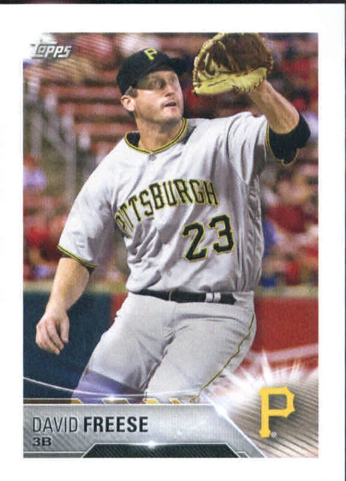 Pegatinas Topps 2018 #279 David Freese Pittsburgh Pirates Foto 1 de 1