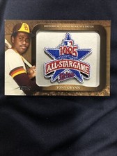 2009 Topps Commemorative Patch  Tony Gwynn 1985 All-Star Game LPR-87