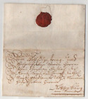 1734 Bayern Schnrkelbrief n Rotthenburg / Rothenburg, mit Siegel