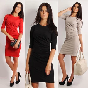 Classic Charming & Elegance Cocktail Dress 3-Quarter Sleeve Size 8-22 FA206 - Picture 1 of 4