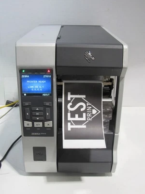 Zebra ZT610 DT/Thermal Transfer Label Printer ZT61042-T210100Z 153612 in Printed - Image 1 of 4
