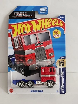 Estuche Hot Wheels Optimus Prime 6/10 F Foto 1 de 4