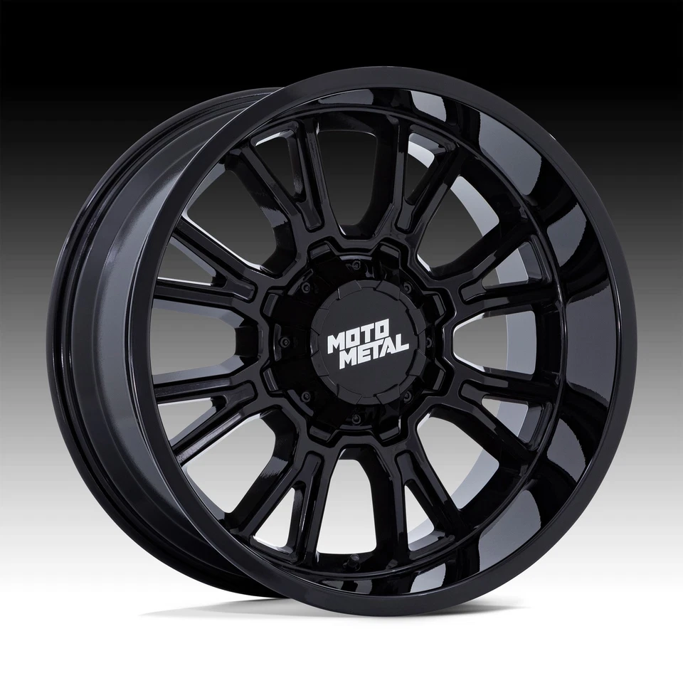 Moto Metal MO810 Legacy Gloss Black 17x9 6x135 / 6x5.5 1mm (MO810BX17906701) - Image 1 of 3