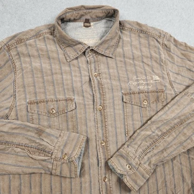 Camisa NAPAPIJRI Para Hombres XXL Bronceada Manga Larga Parche con Botones Senderismo Aire Libre Foto 1 de 4