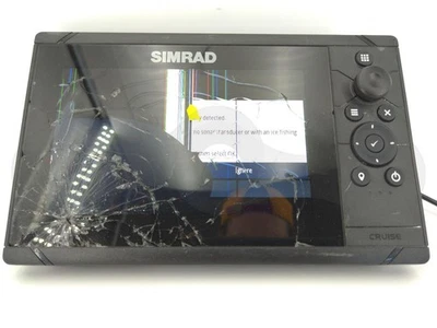SIMRAD CRUISE 7 CHARTPLOTTER FISH FINDER BOAT RADAR GPS SONAR DISPLAY HEAD UNIT - Image 1 of 4