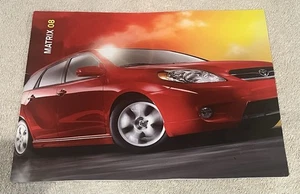 2007 12 Seiten Toyota Matrix Deluxe Verkaufsprospekt Katalog. - Bild 1 von 8
