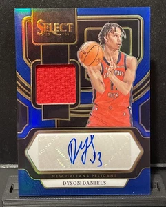 Parche automático Panini Select Dyson Daniels #AM-DYS Blue Prizm 2023-24/49 - Imagen 1 de 2