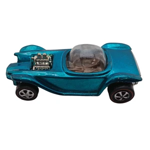 Hot Wheels Redline Beatnik Bandit 1968 coche diecast azul Mattel edición EE. UU. Roth raro - Imagen 1 de 5