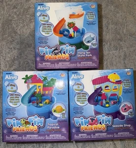 WowWee Alive Fin Fin Friends Seaside Shop 2010 Hang Ten Skatepark Tropical - Bild 1 von 17