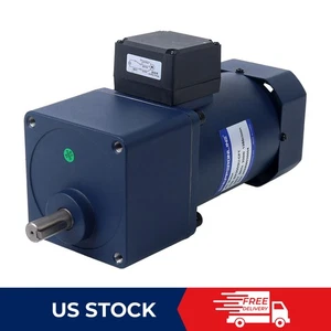 200W 220/380VAC 14.01 /11.6Nm 104mm AC Induction Motor Spur Gearbox Three-phase - Picture 1 of 9