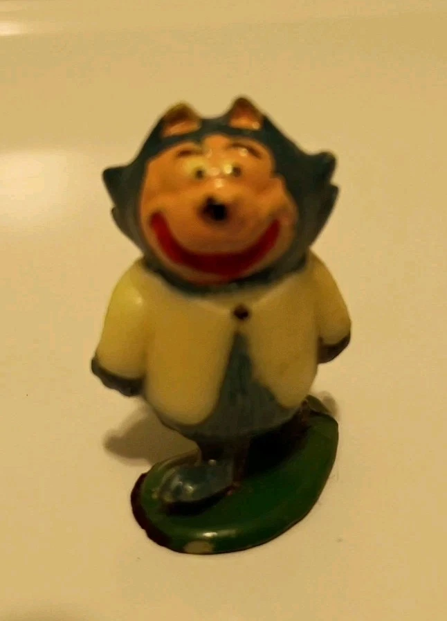 1961 Marx TV Tinykins Figura Benny Top Cat Programa de TV Foto 1 de 4