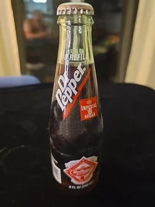 DR PEPPER 8 OZ BOTTLE, DUBLIN, TEXAS "SINCE 1891" BASEBALL DIAMOND 10 2 4 SEALED - Picture 1 of 7