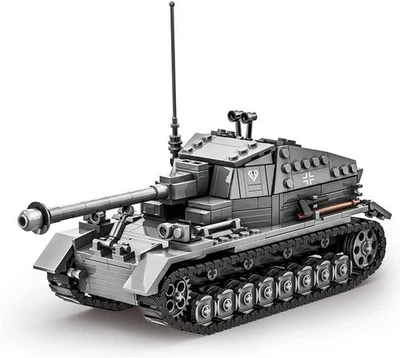 WW2 Tank Dicker Max German Panzer Building Blocks Toy Bricks Set In Original Box - Image 1 of 3