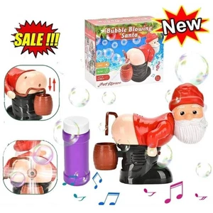 Christmas Bubble Toy-Machine Electric Funny Bubble Outdoor Blowing Toys 2025 - Picture 1 of 14