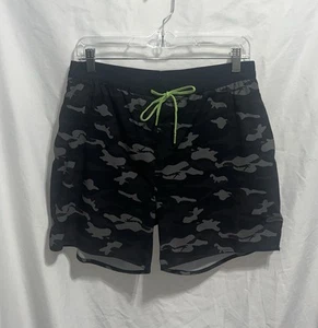 BN3TH Runner’s High 2n1 Shorts 5" Inseam Size Medium Black Covert Camo Lined - Picture 1 of 3