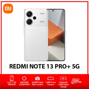 Xiaomi Redmi Note 13 Pro+ Plus 5G Dual SIM Android Mobile Phone –White/8GB+256GB - Picture 1 of 5