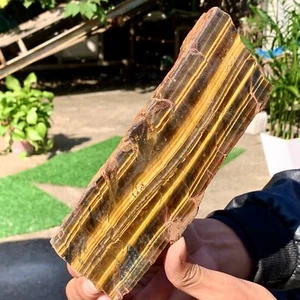 1.23LB Rare Natural Beautiful Yellow Tiger Crystal Mineral Specimen Healing - Picture 1 of 16
