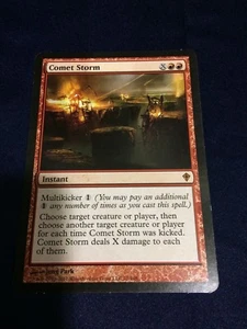 MTG Comet Storm Oversized Card Worldwake - Picture 1 of 1