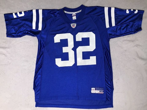 NFL Indianapolis Colts 32 Edgerrin James Jersey Cover
