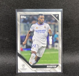 Rodrygo #94 Topps 2021-22 Champions League Real Madrid Brazil - Picture 1 of 2