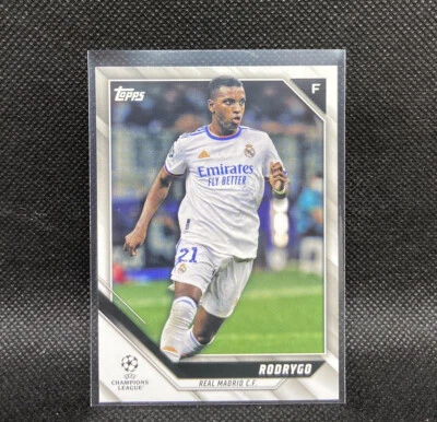 Rodrygo #94 Topps 2021-22 Champions League Real Madrid Brazil - Image 1 of 2