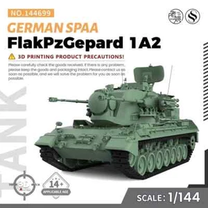 SSMODEL SS144699 Kit Modelo Militar Alemán FlakPzGepard 1A2 SPAA Pista B 3DPRINT - Imagen 1 de 4