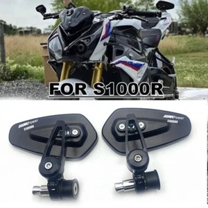 Bar end mirrors LS4 for BMW S 1000 R/ RR bk S1000R S1000RR 2019-2023 - Picture 1 of 8