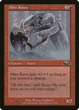 Magic MTG Tradingcard Planeshift 2001 Mire Kavu 67/143