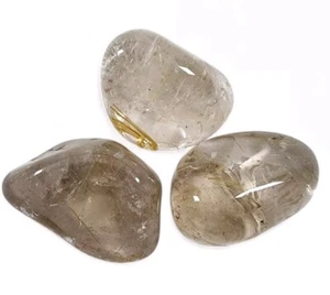 Rutilated Quartz Crystal Polished Stones Brazil 24.4 grams - Picture 1 of 1