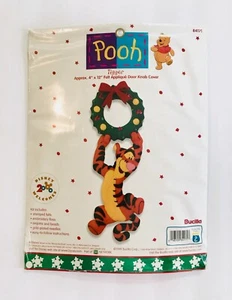 Bucilla Disney Winnie The Pooh Tigger Fieltro Applique Puerta Perilla Cubierta Colgador Nuevo - Imagen 1 de 2