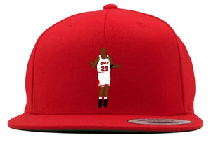 Sombrero Michael Jordan Chicago Bulls MJ Shrug Snapback - Imagen 1 de 1