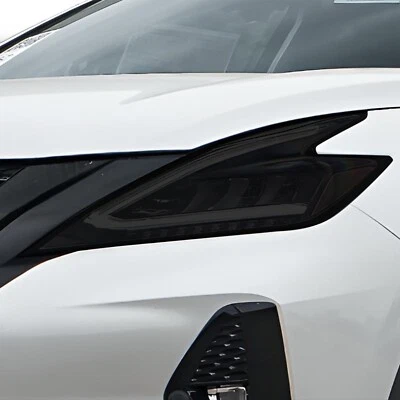 Fits Nissan Murano 2019-2024 Head Light Precut Smoked PPF Tint Headlight Film - Image 1 of 4